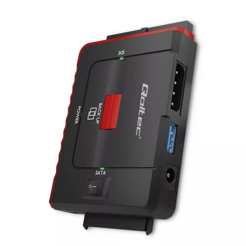 USB 3.0 na IDE SATA III adaptér QOLTEC 50645