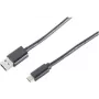 USB kábel ShiverPeaks BS14-10005 1 m USB A USB C čierny