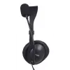 Káblový binaurálny herný headset IBOX W1MV — okolo uší, 3,5 mm, 2 m kábel, mikrofón na ramene