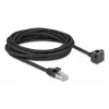 Sieťový kábel DeLOCK 81159 RJ-45 Cat6 5 m čierny