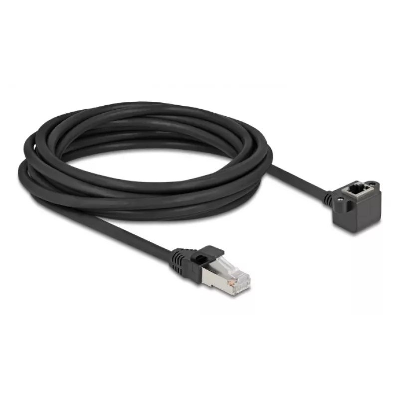 Sieťový kábel DeLOCK 81159 RJ-45 Cat6 5 m čierny