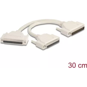 DeLOCK 67161 sériový kábel béžová 0,3 m DB-37