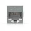 Inline RJ45 spojka UBIQUITI UACC-RJ45-COUPLER-C6A kompaktná – RJ45 Cat6A inline spojka