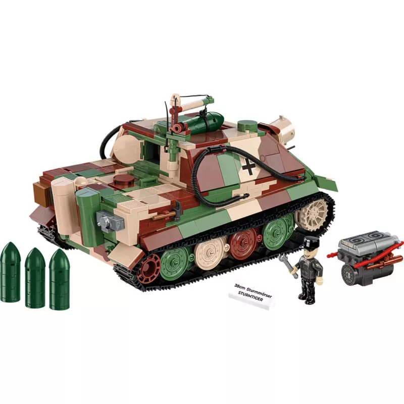 Stavebnica Cobi 38 cm Sturmmörser Sturmtiger 1100 dielov