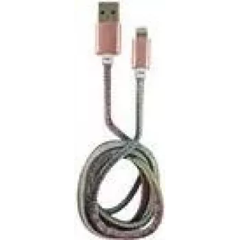 LC-POWER kábel USB-Lightning-1M-4 1m modrý/ružový, USB A na Lightning (LC-C-USB-LIGHTNING-1M-4)