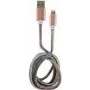 LC-POWER kábel USB-Lightning-1M-4 1m modrý/ružový, USB A na Lightning (LC-C-USB-LIGHTNING-1M-4)