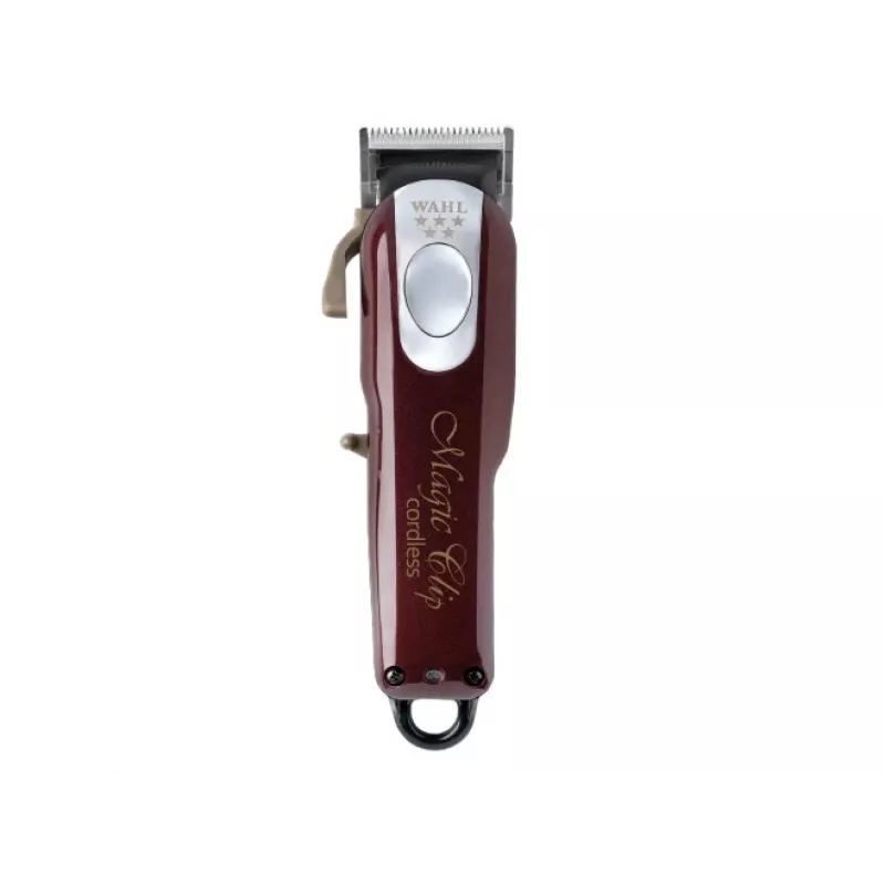 Wahl Cordless Magic Clip Burgundy strihací strojček na vlasy 0,8–2,5 mm