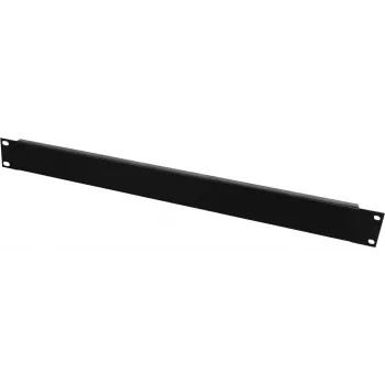 Rackový čelný panel Omnitronic Z-19U oceľ čierny 1U