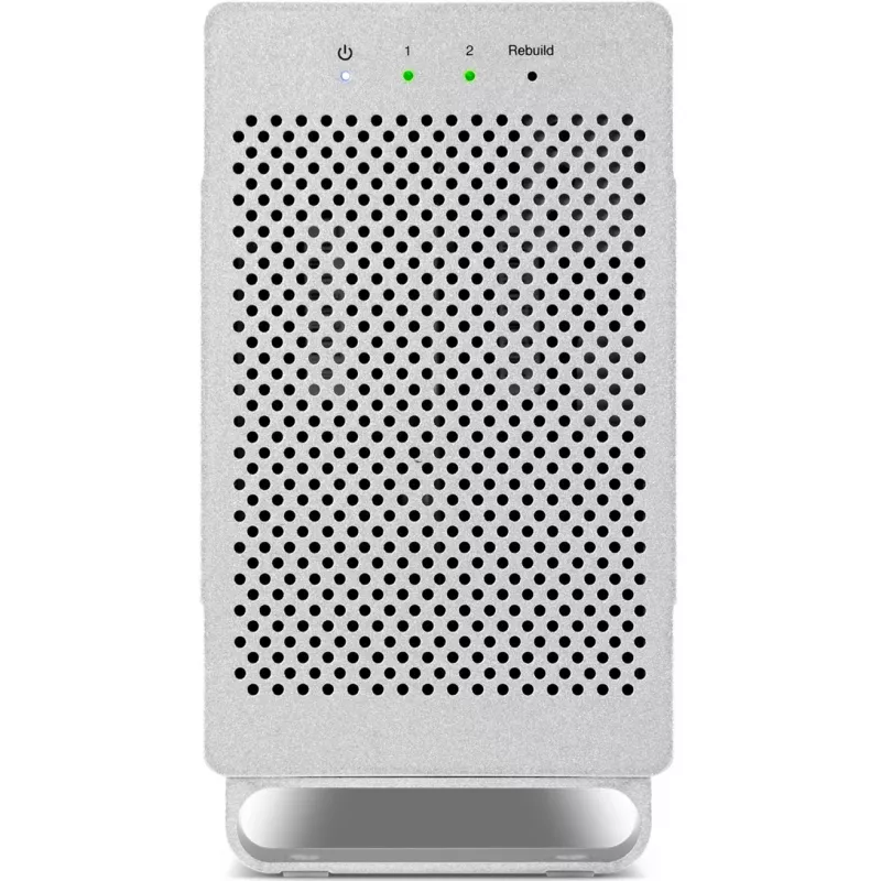 OWC Mercury Elite Pro Dual biela – externé puzdro pre 2× 3,5-palcové SATA pevné disky, RAID 0/1/SPAN, USB Type-B