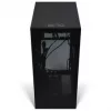 ssupd Meshroom S V2 Mini-PC skriňa, podpora ATX, Mesh predná strana, PCIe 5.0 ready – čierna