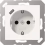 Schuko zásuvka s USB A1520-18CWW Type-C (A1520-18CWW)