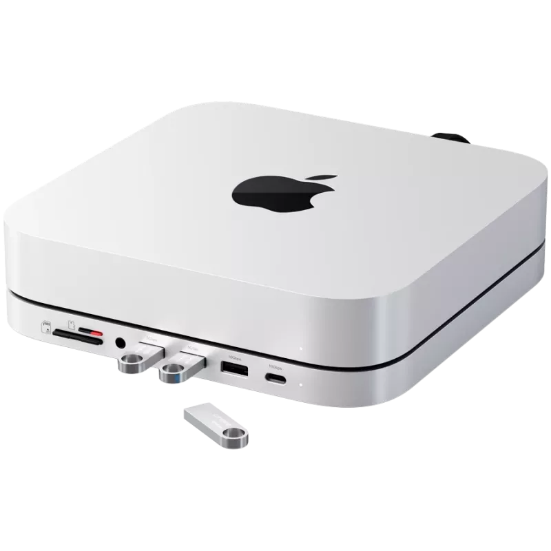Dokovacia stanica pre notebook Satechi ST-GMMSHS káblová USB 3.2 Gen 2 Type-C biela