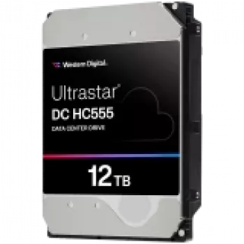 HDD Server WD Ultrastar DC HC555 12TB 512e SE, 3,5, 512MB, 7200 RPM, SATA, NP3, SKU: 0B48720