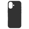 FIXED MagFlow Zadný kryt z tekutého silikónu pre Apple iPhone 17, čierny