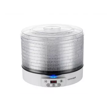 Sušička potravín Concept Solution SO2020, 500 W, LED displej, strieborná, 220–240 V, priemer otvoru 3,3 cm