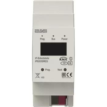 KNX IP rozhranie Jung IPS300SREG — KNX/IP gateway pre automatizáciu budov