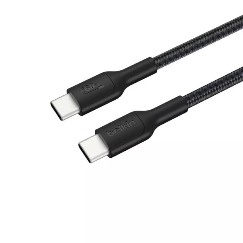 Belkin USB-C/USB-C herný kábel 2 m opletený Switch 2 ENA008hq2MBK (ENA008HQ2MBK)