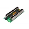 PoE injektor Extralink Gigabit 8 portov 1000 Mb/s RJ45 mód B