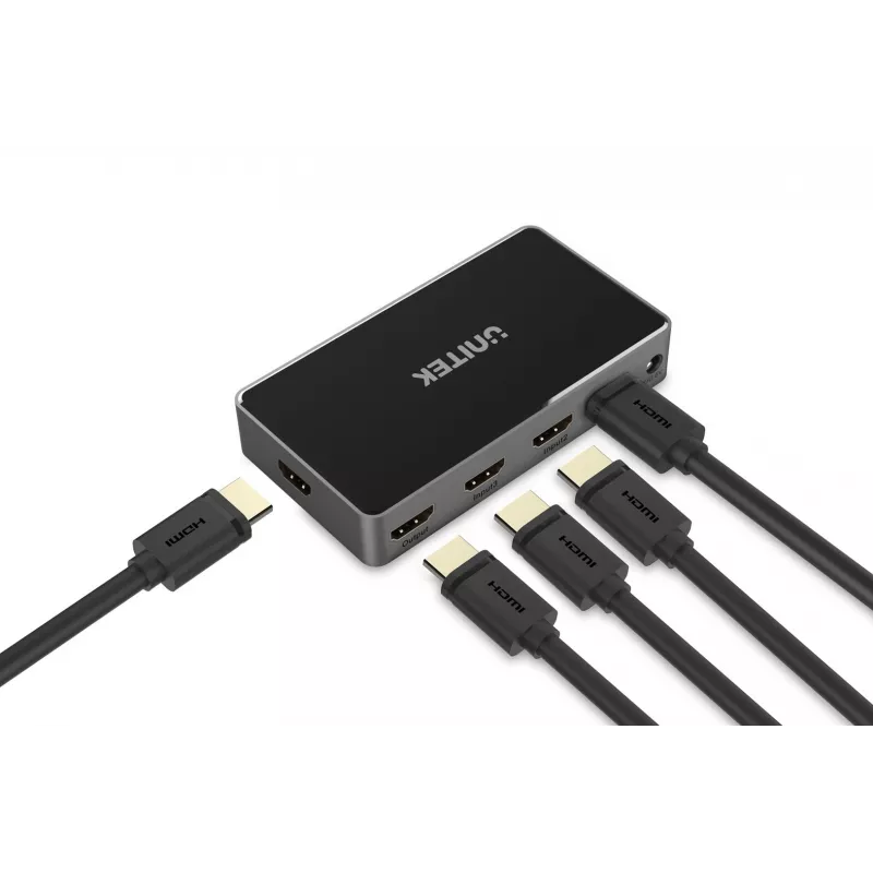 HDMI video prepínač Unitech V1110A 4K 1.4b 5V 1A
