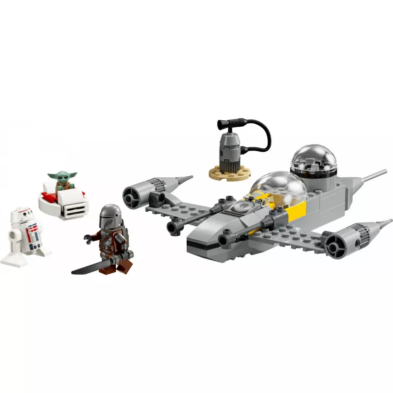 LEGO Star Wars sada 75410 N-1 Starfighter model s 92 dielmi, minifigúrky Mando a Grogu