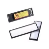 Durable CLIP-CARD - Menovka - pre 17 x 67 mm - Magnet - Čierna (balenie 25 ks)