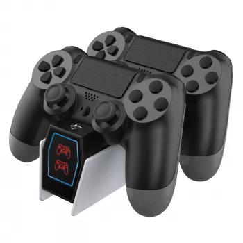 Nabíjacia stanica White Shark PS4-0417 duálna nabíjacia stanica pre ovládač PS4