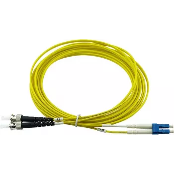 Kompatibilný Cisco CAB-SMF-ST-LC-7 BlueOptics duplex LWL patch kábel, LC-UPC/ST-PC béžová, 7.5 metra, jednovidové, E9/125µm G.657.A1, vstupný útlm: un
