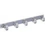 Rittal DK 7159.035 Panel na vedenie káblov 19 palcov, 1 U, 5 vodiacich krúžkov na káble, RAL 7035