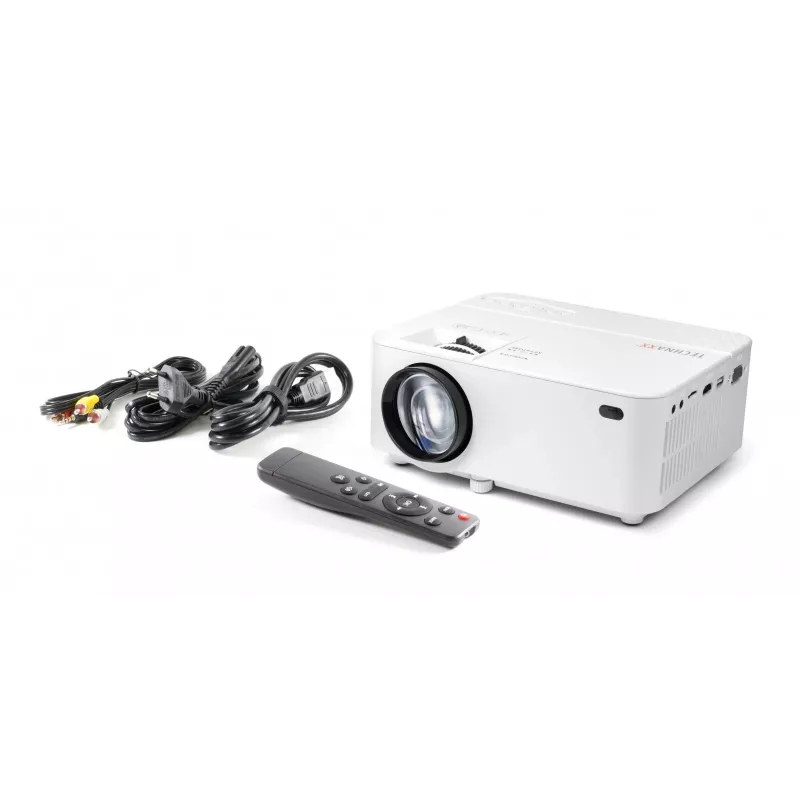 Technaxx TX-113 projektor Standard Throw 1800 ANSI Lumen LED 800x480 biely
