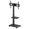 TV stojan ergo office ER-304 B, max. nosnosť 50 kg, VESA 600x400