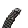 Spletený ModMesh 12V 2x6 na 3x 8-pin kábel, CableMod StealthSense (čierny), variant A