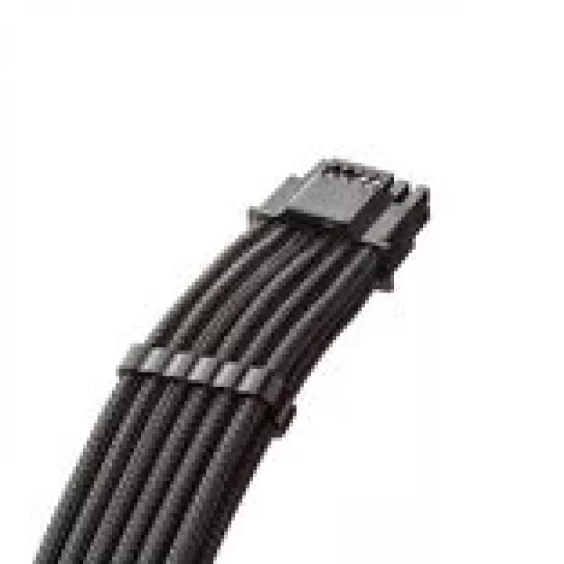 Spletený ModMesh 12V 2x6 na 3x 8-pin kábel, CableMod StealthSense (čierny), variant A