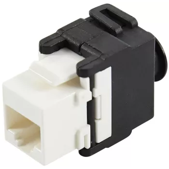 Keystone modul LOGON LKS310, plochý, biely, RJ-45 konektor