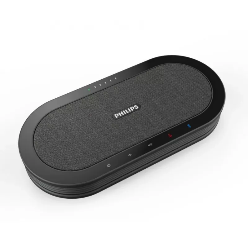 Philips PSE0501 Smart Meeting bezdrôtový konferenčný mikrofón s asistentom stretnutí Sembly, USB-C, čierny/sivý