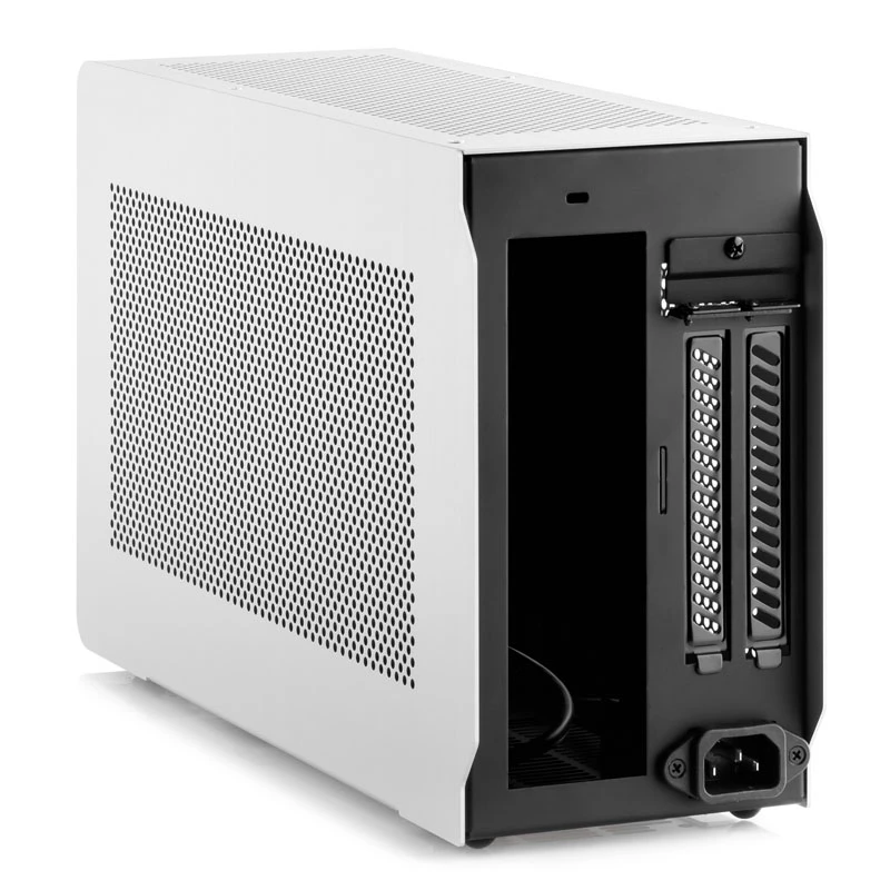 DAN Cases A4-SFX V4.1 - strieborná + Alpenföhn čierna Ridge - 120 mm