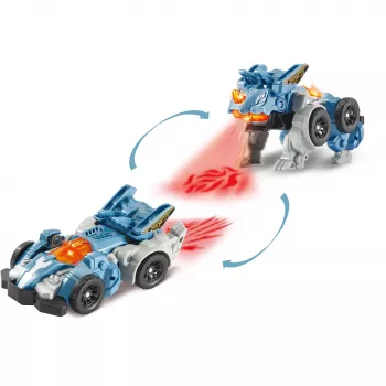 Switch & Go Dinos - Fire-Mini-Triceratops, hracia figúrka