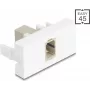 Modul do patch panela DELOCK 90900 béžový Simplex SC zásuvka
