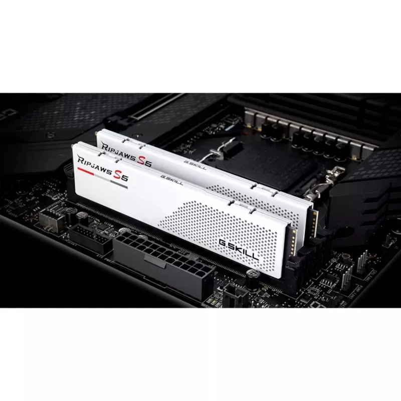 DIMM 32 GB DDR5-6000, pamäť biela, F5-6000J2836G16GX2-RS5W, Ripjaws S5, INTEL XMP