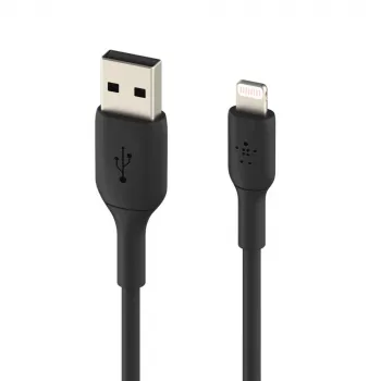 Belkin PVC USB-A na Lightning 3 m čierna