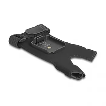 Popruh na ruku DeLOCK 90609 čierny neoprén nylon polymér PU robustný úchop