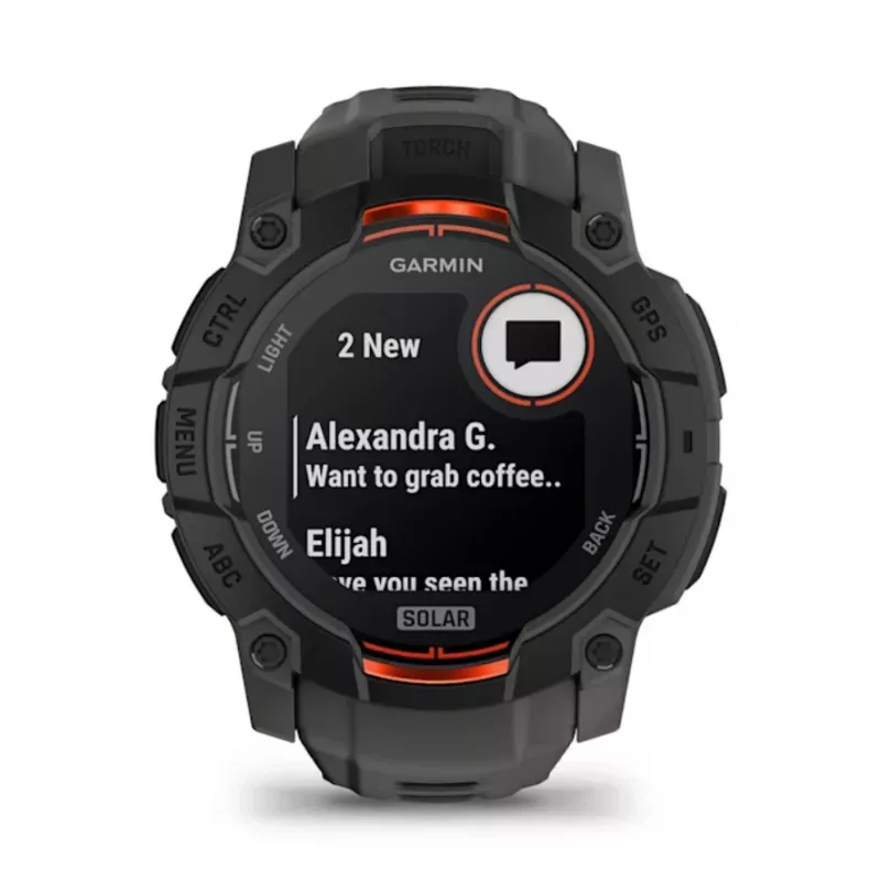 Garmin Instinct 3 Solar GPS smart hodinky 1,3