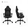 Herná stolička Thunder X3 CORE TEGC-2069101.11 — ergonomický pretekársky dizajn, čierna