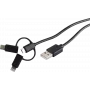 shiverpeaks BS14-15035 USB kábel 2 m 2.0 USB A Micro-USB B čierny (BS14-15035)