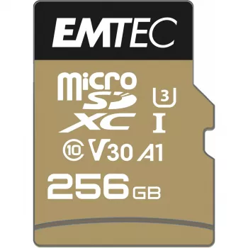 Flash pamäť Emtec SpeedIN Pro 256 GB MicroSDXC UHS-I Class 10