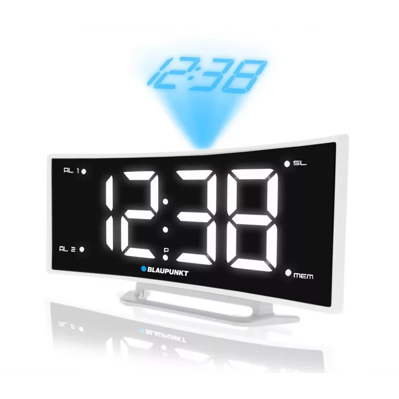 Blaupunkt CRP7WH hodiny čierno-biele rádio (CRP7WH)