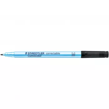 Fixka Staedtler Lumocolor Correctable 305 M-9 jemný hrot čierna