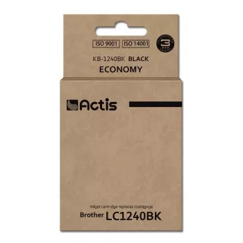 Actis KB-1240Bk atrament (náhrada za Brother LC1240BK/LC1220BK; Standard; 19 ml; 600 strán, čierny)