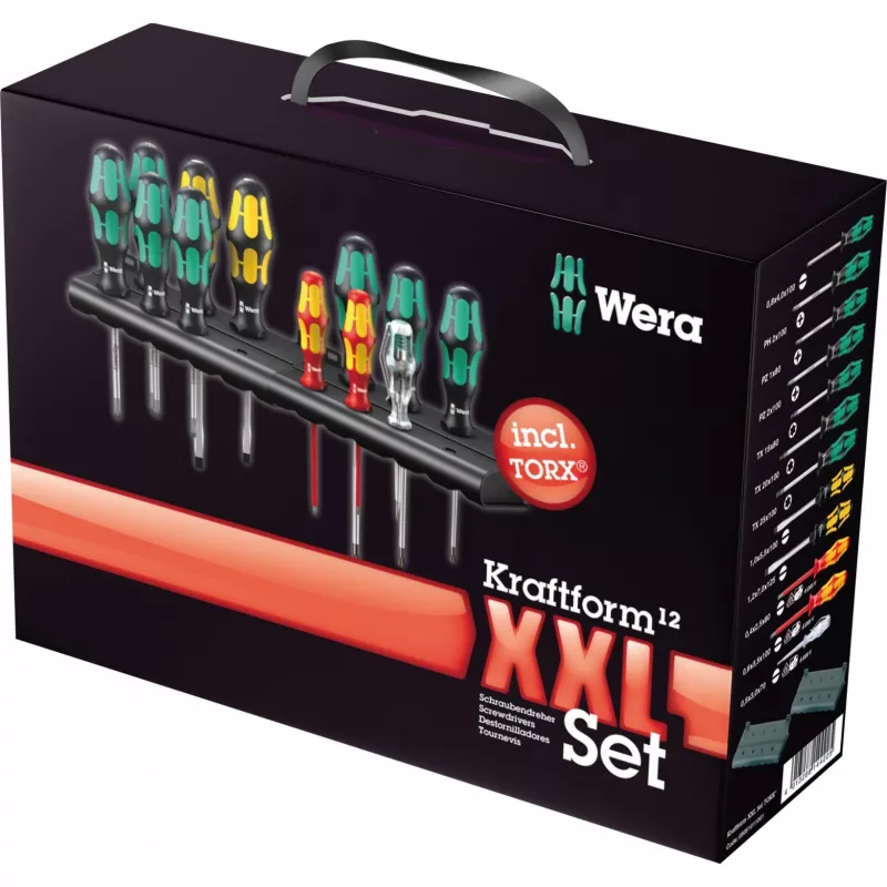 Wera Kraftform XXL 2 sada momentových skrutkovačov