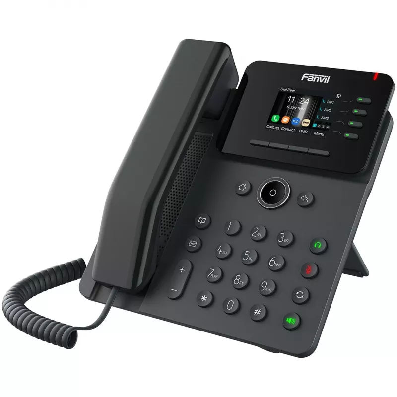 IP telefón Fanvil V61G čierny