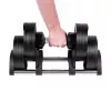 Nastaviteľná liatinová jednoručka Rebel Active 36 kg, automatické 2-kg kroky